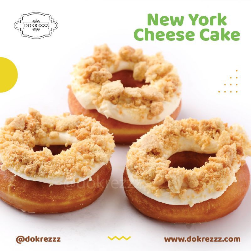 

New york cheese cake premium doughnut