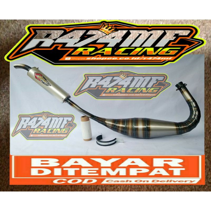Knalpot RX King RX Spesial Creampie Repsol Kolong