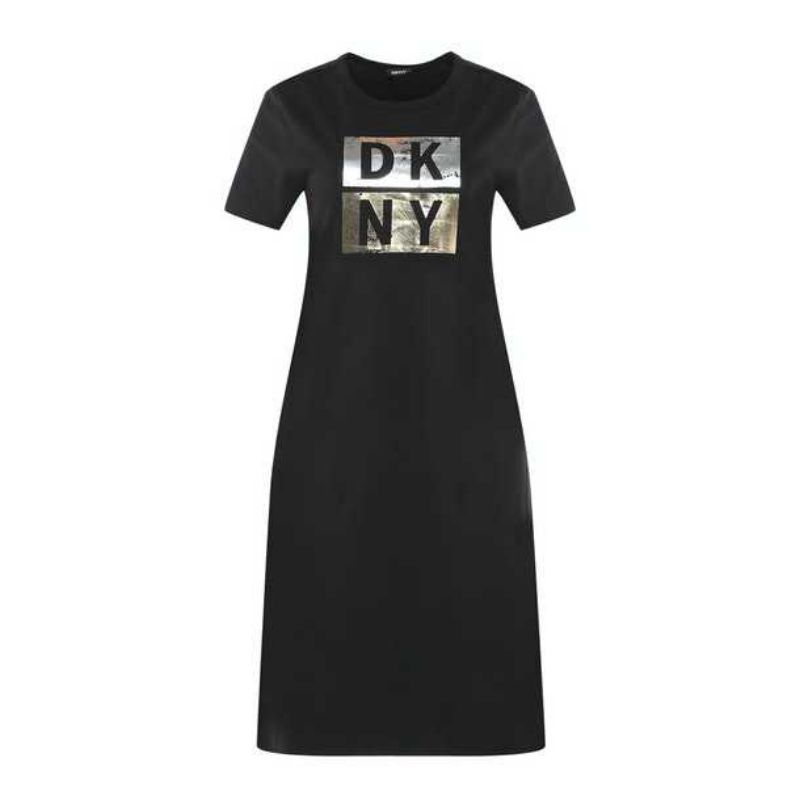 Dkny logo t-shirt dres