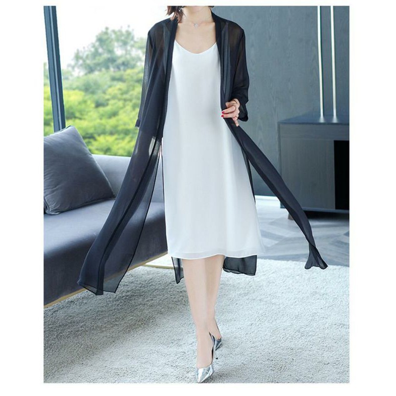 STELLA OUTER / OUTER CHIFFON KOREA / CARDIGAN KOREA / OUTER PANJANG / CARDIGAN CHIFFON