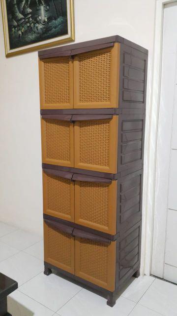 Lemari Plastik Napolly Rotan Series 1 Laci