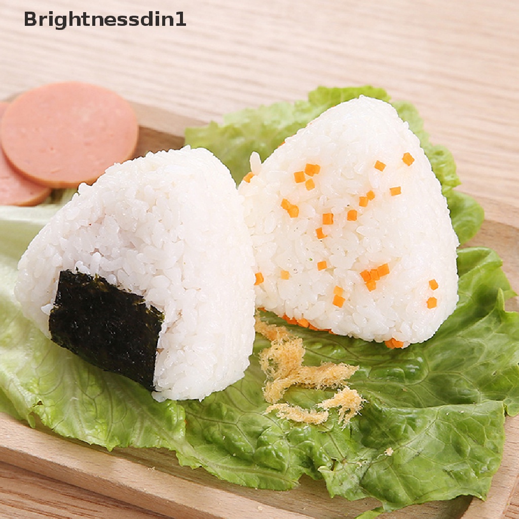 Set 3 Pcs Cetakan Sushi Onigiri Bentuk Segitiga Model Tekan