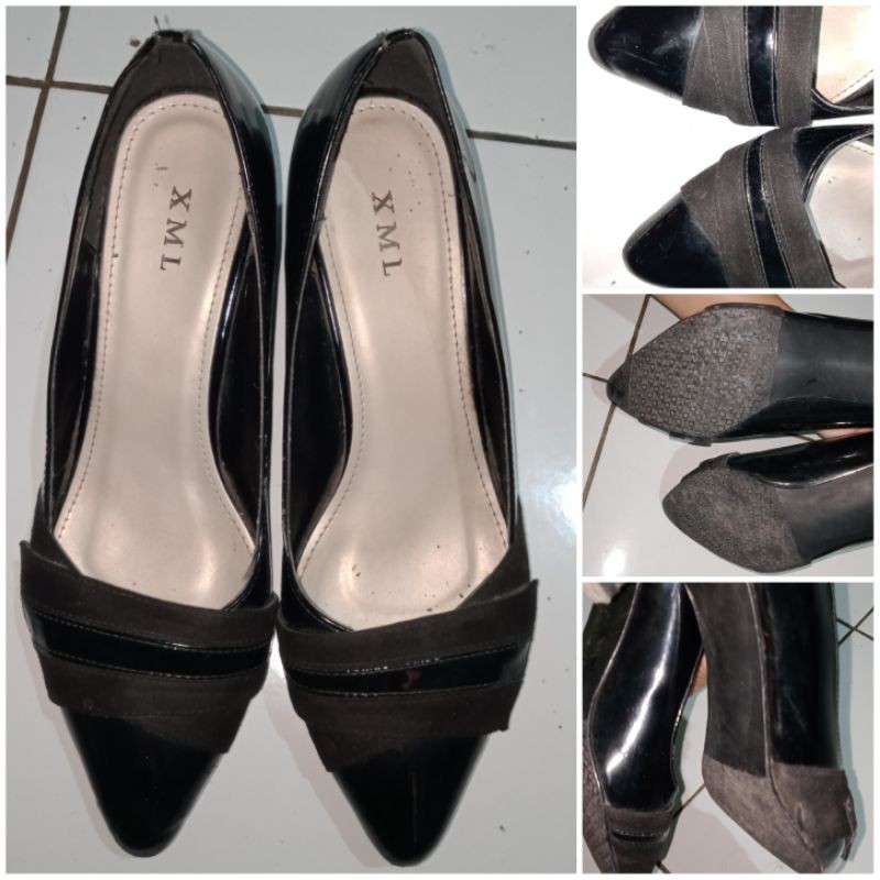SEPATU HEELS BRAND XML (PRELOVED LIKE NEW)