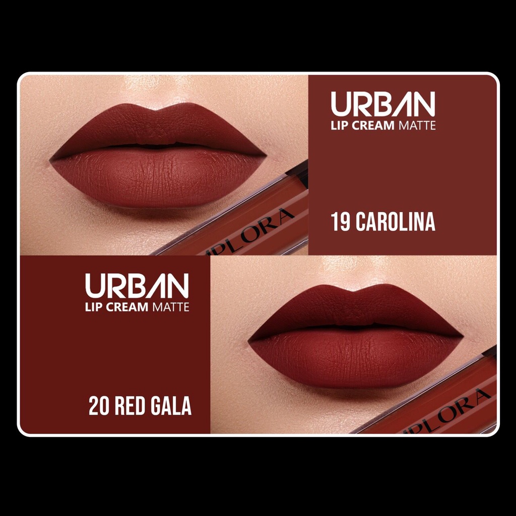 cod original IMPLORA (✔BPOM) urban Lipcream Mate Termurah