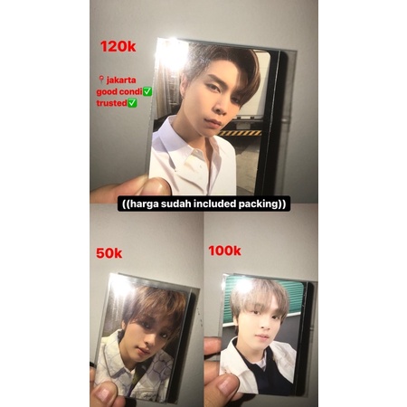 PHOTO CARD | johnny jumaatan, haechan | murah