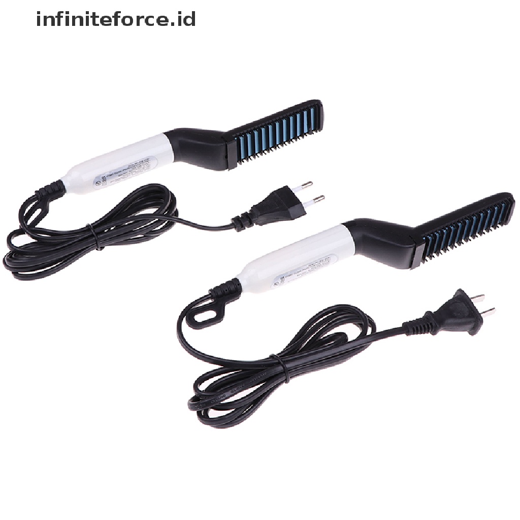 (infiniteforce.id) Sisir Pelurus / Pengeriting Jenggot Pria Untuk Hadiah