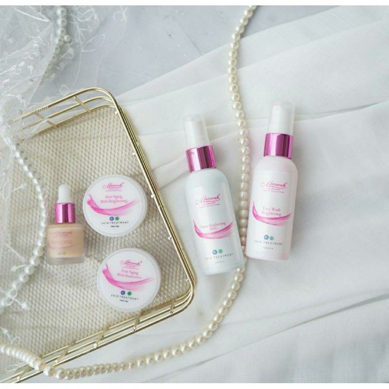 Marwah Skincare Paket Perawatan wajah Penuaan Dini Melasma Flek