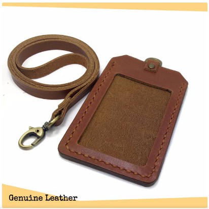 

Name Tag ID Card Dari Kulit Sapi Asli Handmade Leather