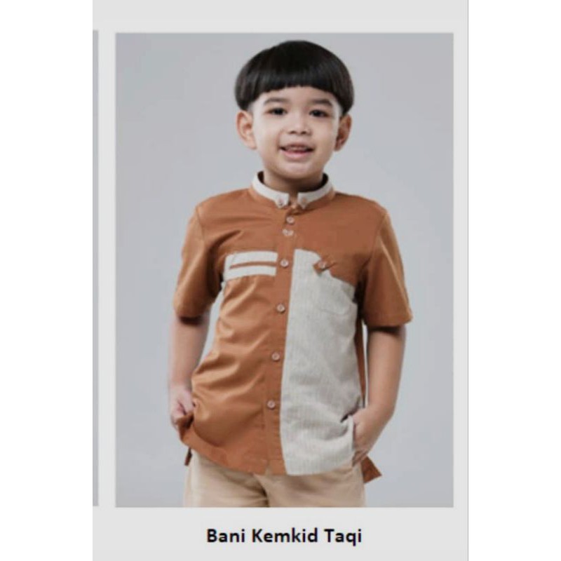 Kemkid TAQI kemeja koko kids anak laki laki ORI BANI BATUTA RABBANI