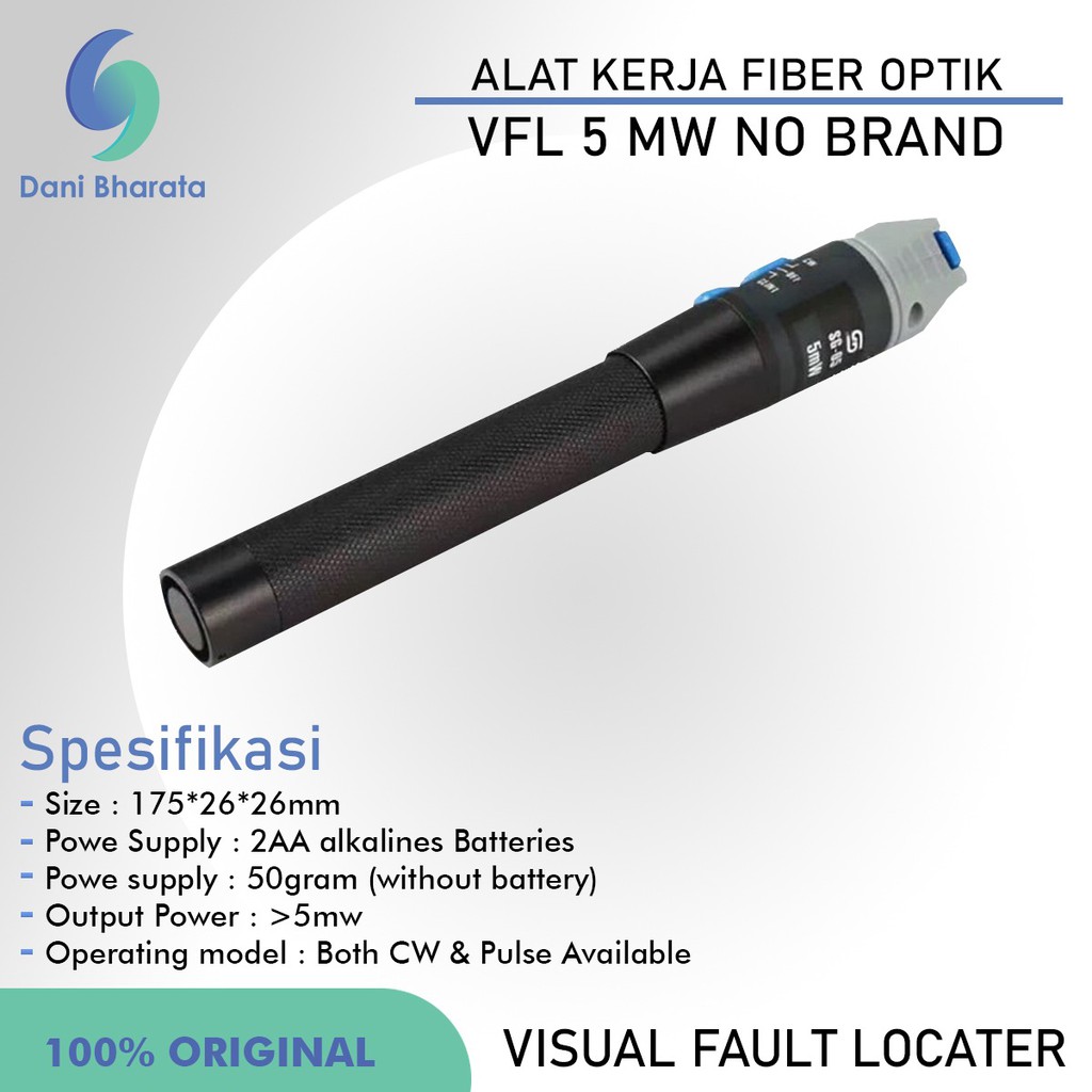 Visual Fault Locater VFL 1-5Mw Fiber Optik Senter Laser Fiber Optic VFL 5Mw