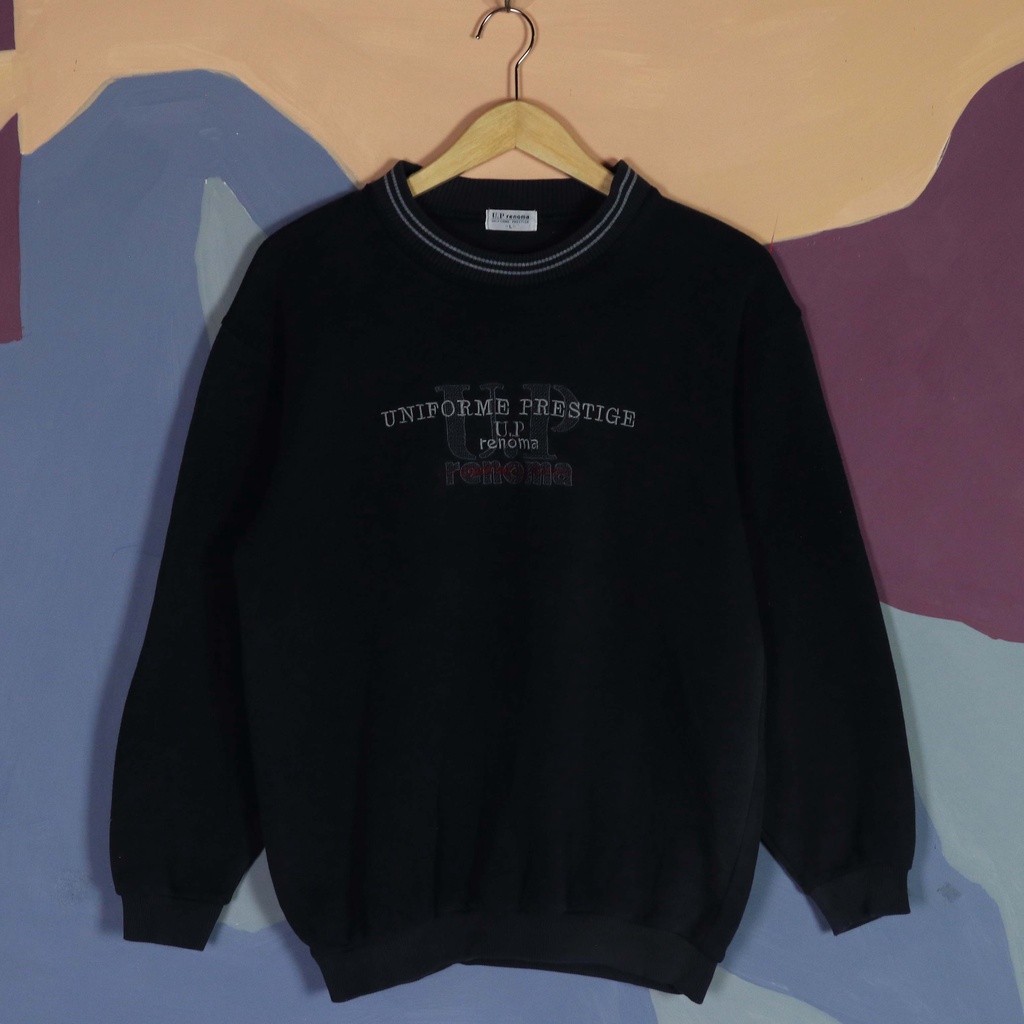 Crewneck Sweatshirt Sweater Hoodie Jaket U.P renoma Second Thrift Berkualitas