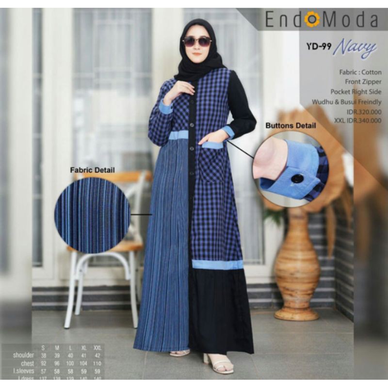 Gamis Endomoda YD-99 || Endomoda terbaru 2021