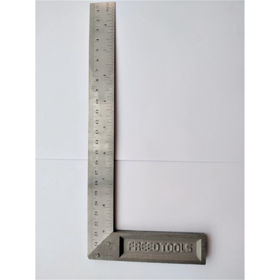 

Siku Tukang 12 in 25cm Penggaris Tukang angle ruler 90 derajat
