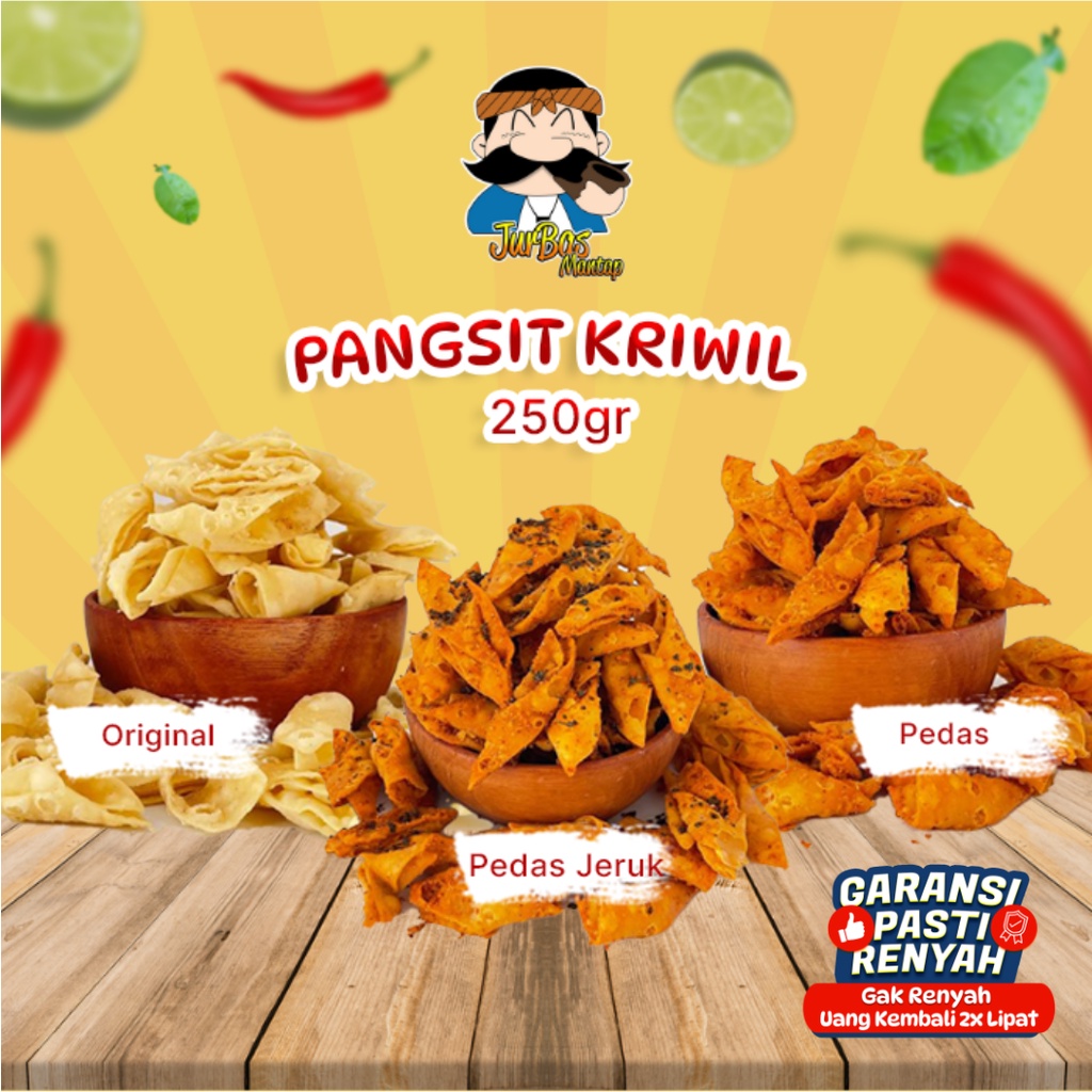 Pangsit Kriwil 250gr