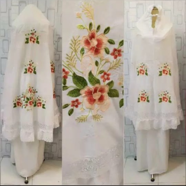 MUKENA PARIS BORDIR SUJI CAIA