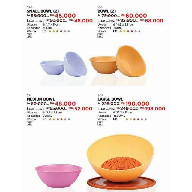 Mangkok TwinTulipware