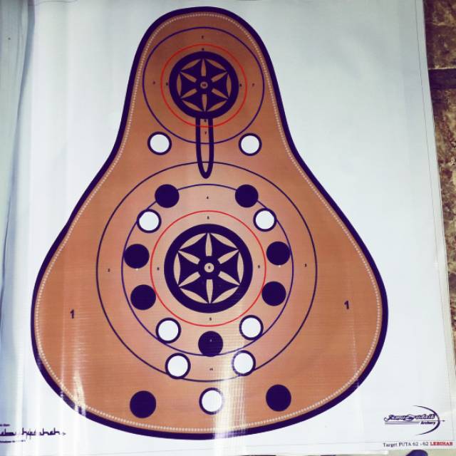 Horsebow Face Target Puta Tradisional Archery Panahan
