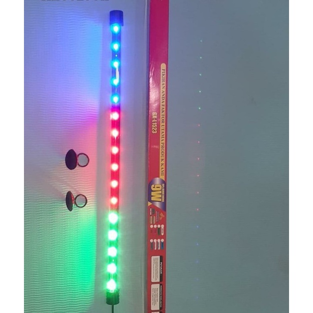 Barangunik2021-Lampu LED Aquarium Ikan Celup 50 cm 3 Warna 9 Watt Gaxindo GX-L1523/Lampu Aquarium/Lampu Hias Aquarium