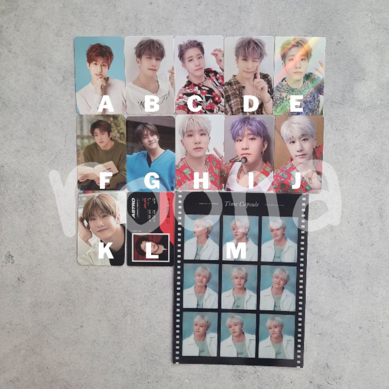 PC Photocard Astro Jinjin Shionle Switch On All Yours Roroha Time Capsule