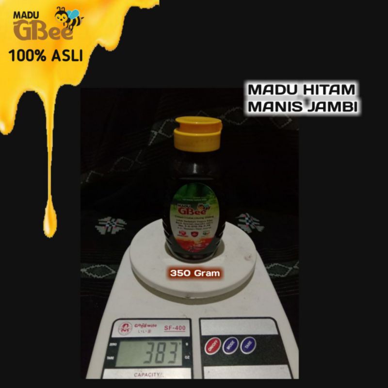 

Madu Hitam Manis Jambi 350gr