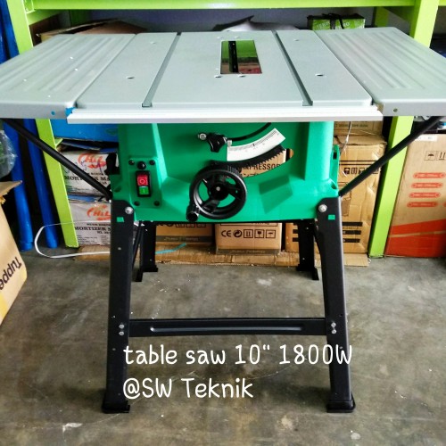MEJA POTONG KAYU TABLE SAW NRT PRO MODERN RYU 10 INCH 10"
