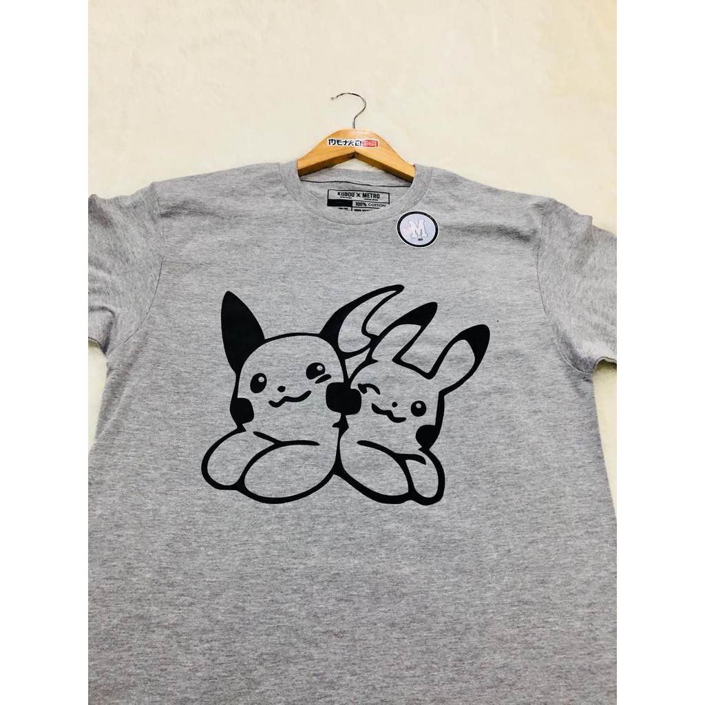 Tshirt Pikachu X Raichu Pokemon