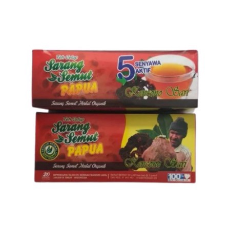 

Teh Celup Sarang Semut Papua Kencono Sari Isi 20 Kantong Tea