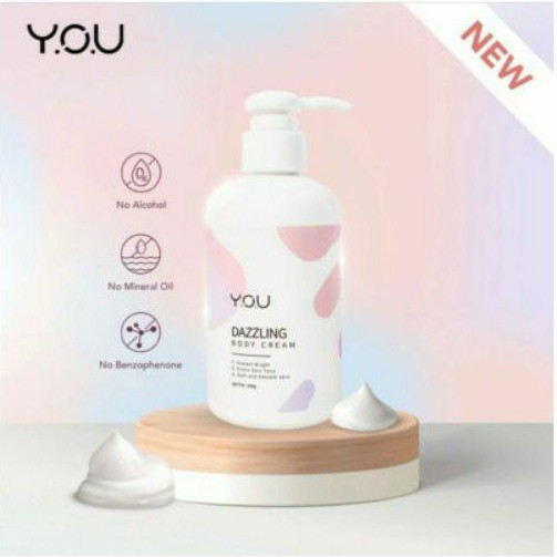 Y.O.U DAZZLING BODY CREAM