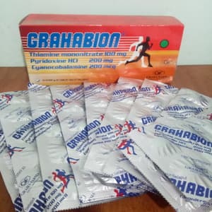 GRAHABION TABLET PER STRIP VITAMIN NEUROTROPIK