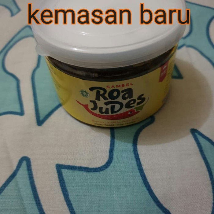 

- BARU Sambal ikan roa judes