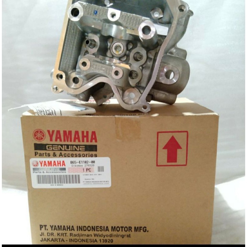 CYLINDER HEAD AEROX 155 ASLI / BLOK HEAD AEROX 155 ORI YAMAHA B65 E1102 00