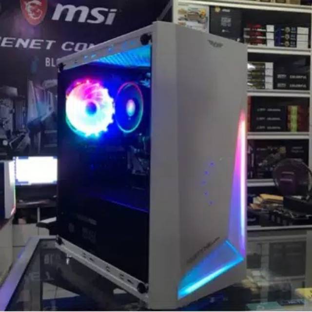 Pc gaming core i7 monitor led 24 vga 4 gb