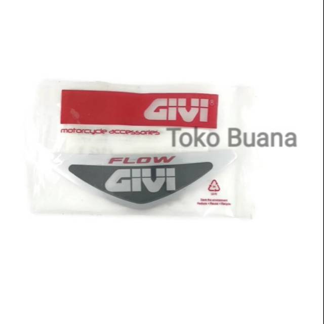 Logo Box motor Givi E35 flow E350 Logo Flow Givi Original