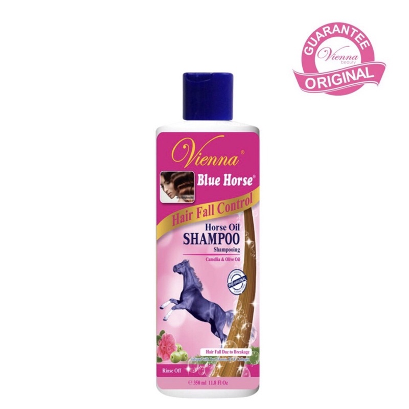 VIENNA BLUE HORSE SHAMPOO HAIR FALL CONTROL 350ML