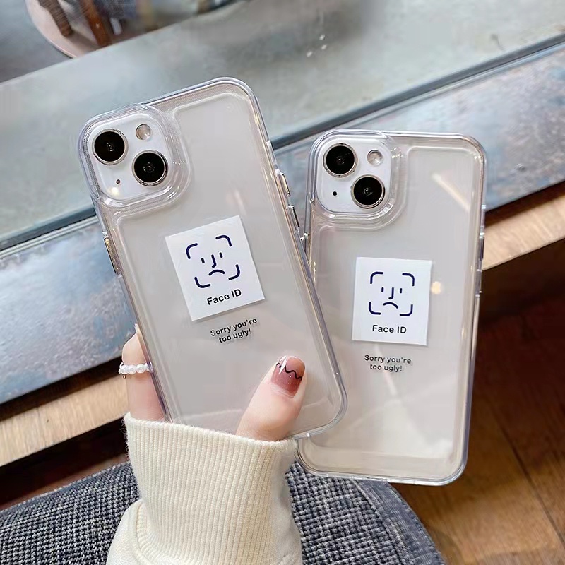 Case Bahan Akrilik Transparan 13 Pro 13prm Untuk iPhone 11 7Plus 8Plus Xr XS 13 12 Pro Max