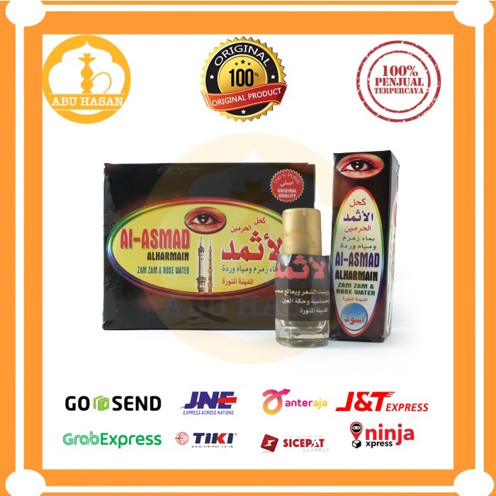 Menakjubkan Celak Arab Madinah Itsmid Asmad Ismid Zam Zam Dan Rose Water Original Terlaris