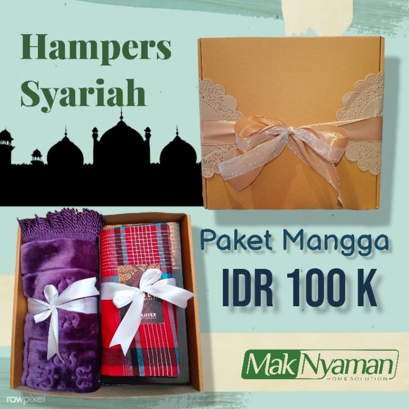 Paket Sajadah + Sarung