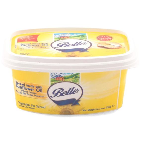 

Big Sale BELLE Vegetable Fat Spread Butter 250gr - Lemak Oles Nabati Big Sale