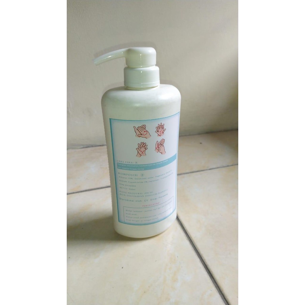 Hand Sanitizer 500 ML Hand Sanitizer Murah Pelembab Alcohol 70%