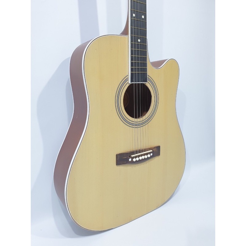 Gitar Akustik Merk Yamaha Tipe F1000 Natural Hitam Jumbo Sunkay Trusrod String Murah Jakarta Pemula