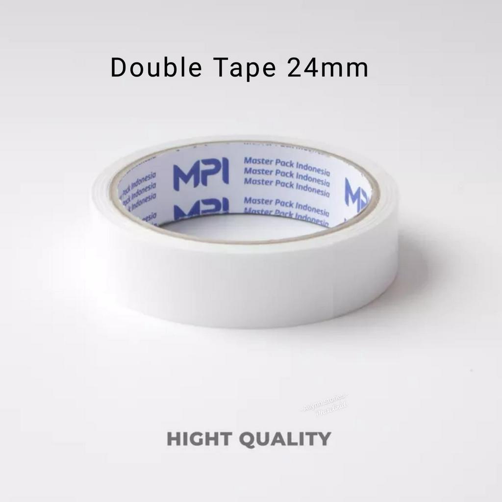 Double Tape Kertas 6mm - 12mm - 24mm