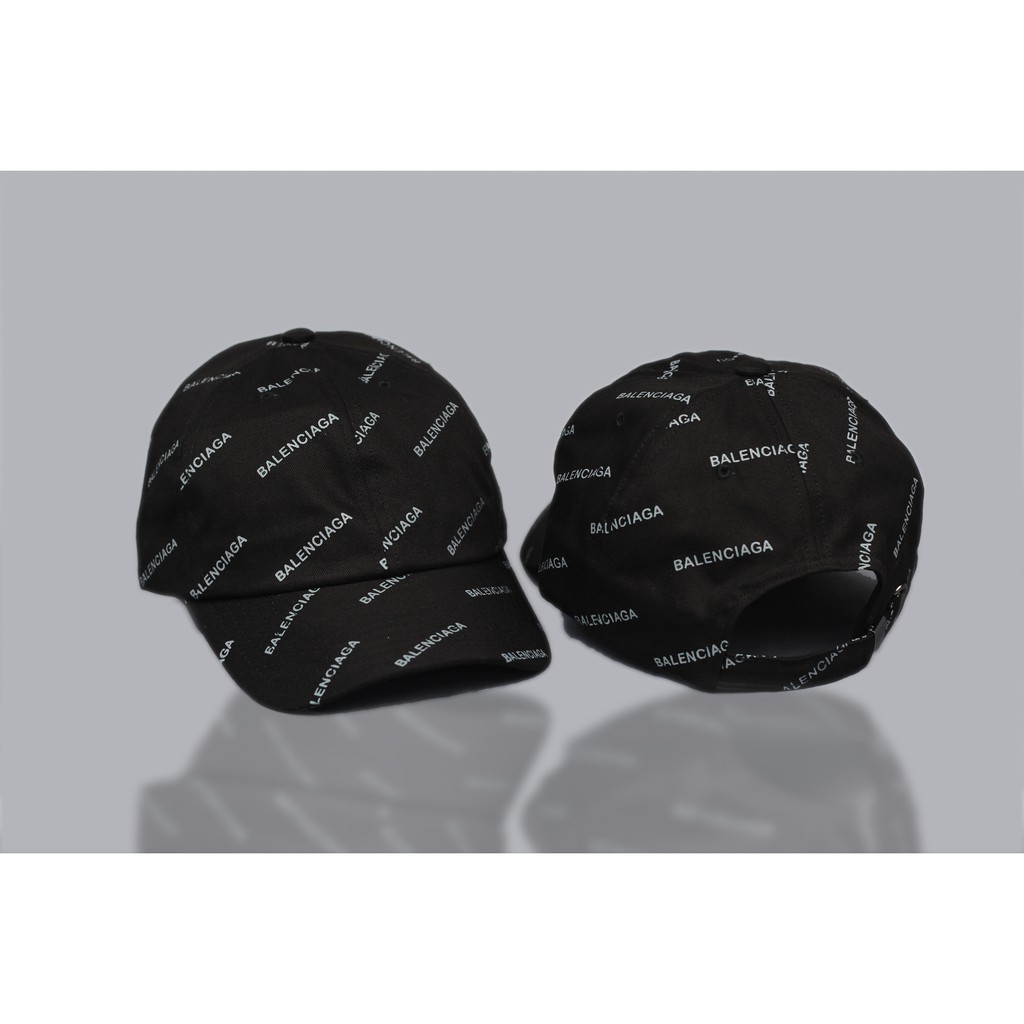Topi BalenciagaFullPrint Dadhat Baseball Cap Import Quality Full Tag