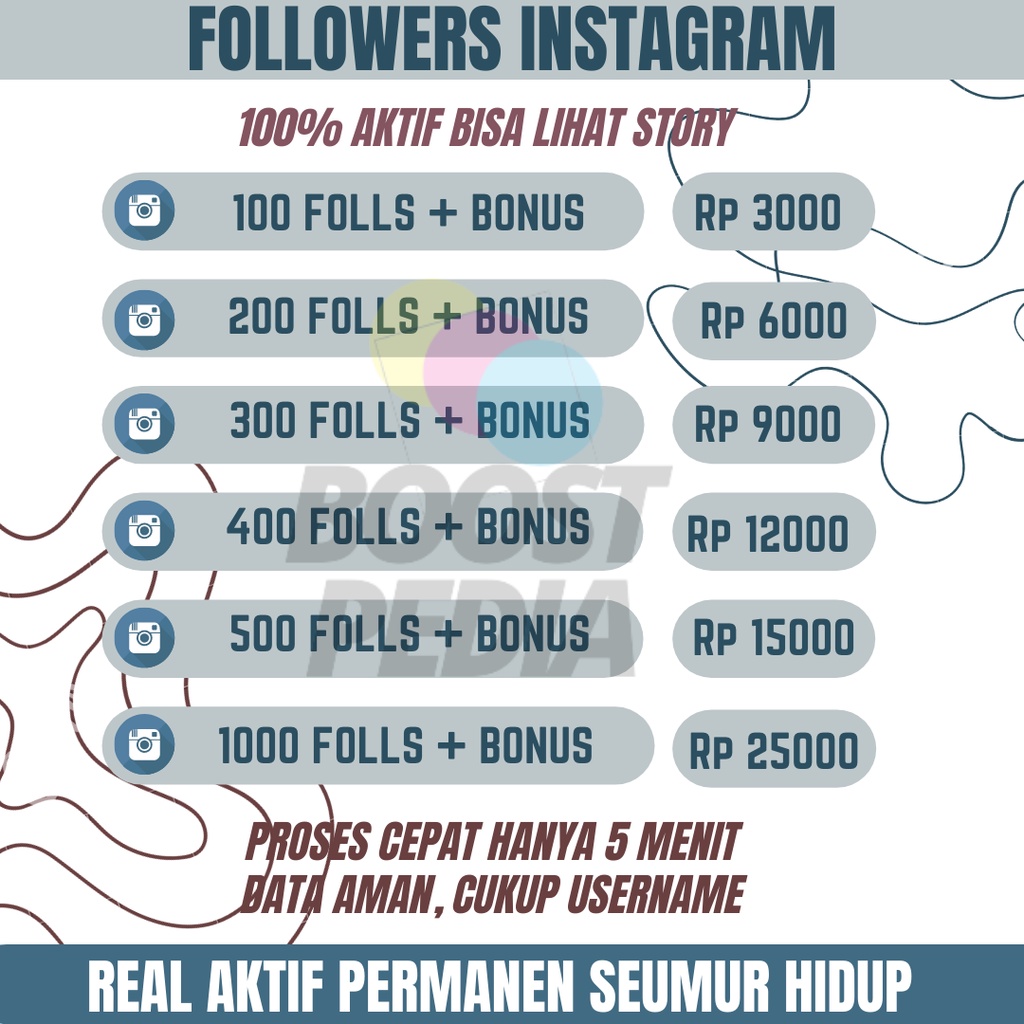 Followers Instagram Permanen Followers Ig Murah No Drop Followers Instagram Aktif Permanen Bisa Liha
