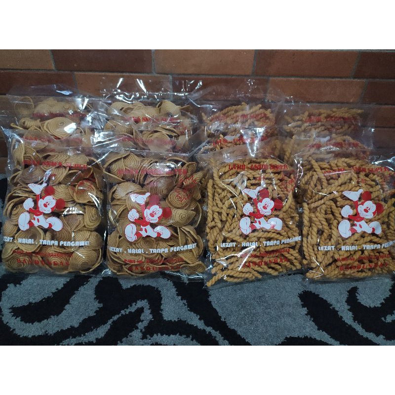 

snack untir-untir/ kuping gajah / home made