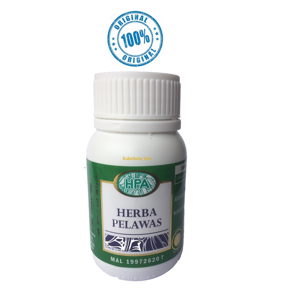 Herba Pelawas HPA Malaysia Impor Original / Secara tradisional melegakan sembelit