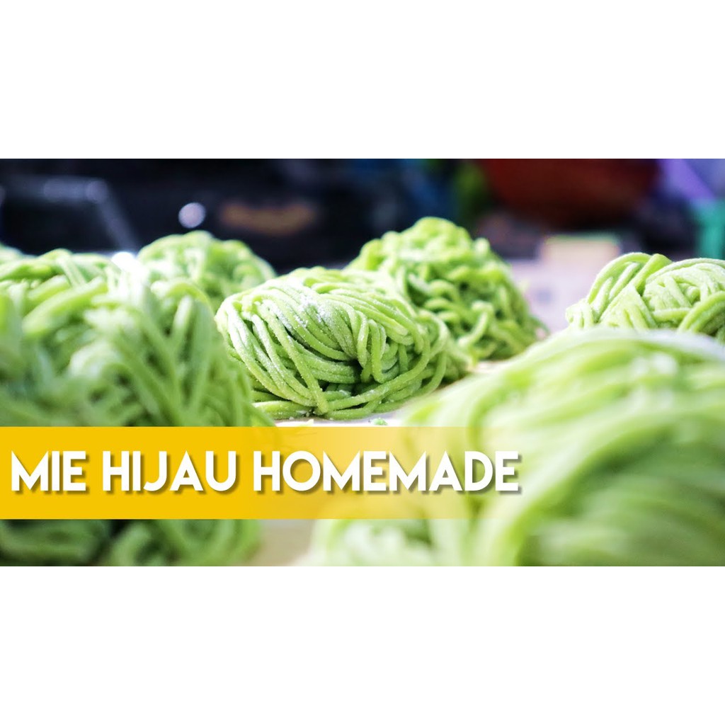 

Mie SEHAT HOMEMADE, HIGIENIS Hijau Sehat Alami tanpa Pengawet