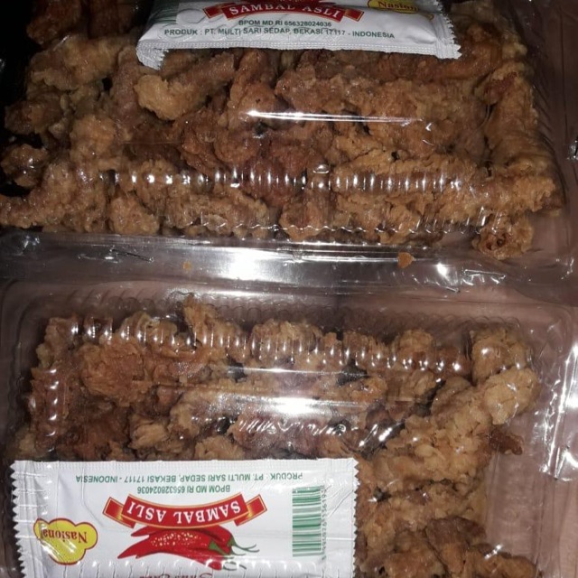 

usus goreng krispy