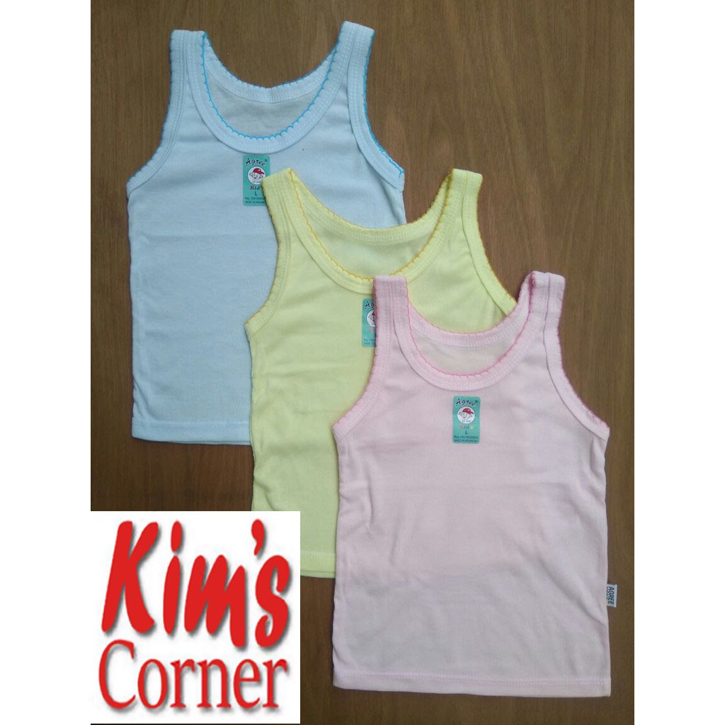 1PCS SINGLET AGREE KIDS SF040 RANDOM