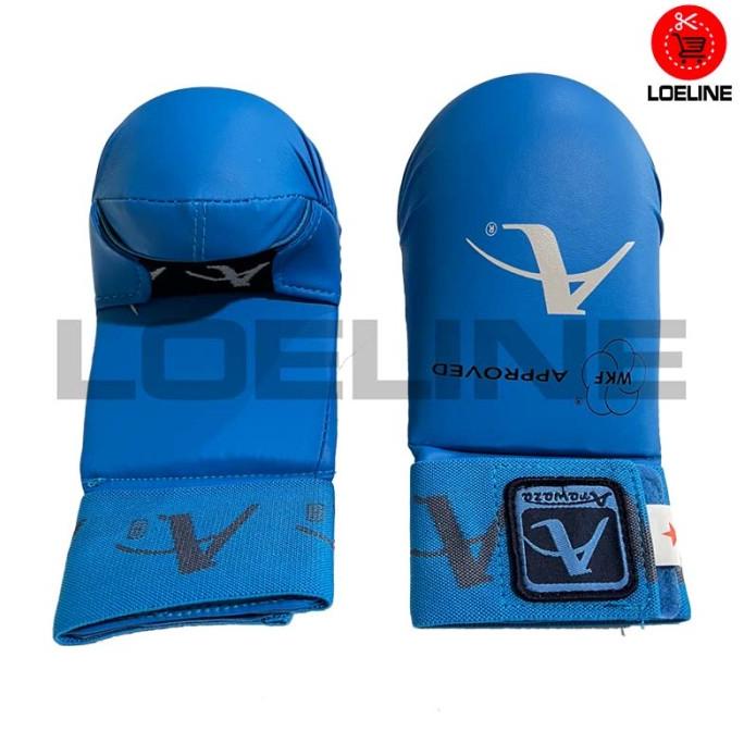 Sarung Tangan Karate PU Arawaza Hand Protector Gloves WKF Approved