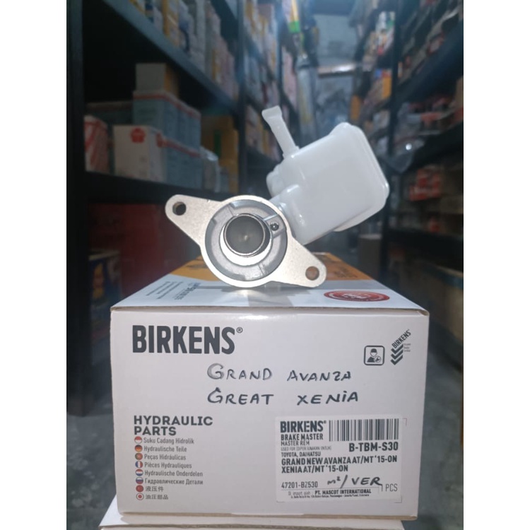 Brake Master Rem Toyota Grand New avanza Xenia 15-ON B-TBM-S30 Birkens